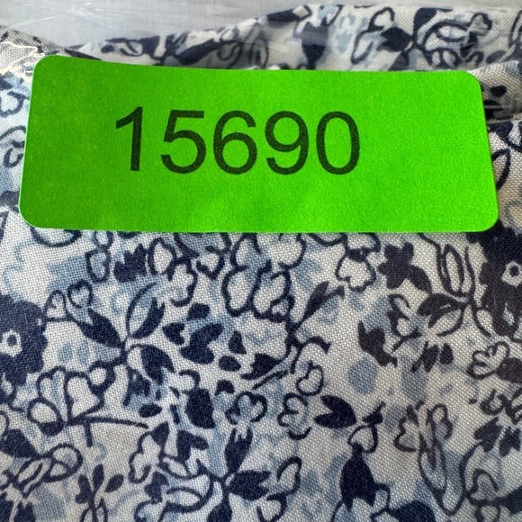 Caribbean Joe Men's Tropical Island Floral Short Sleeve Button Shirt Blue 2XT - Picture 15 of 15